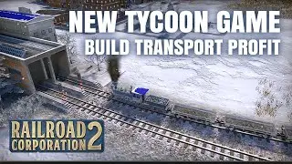 Railroad Corporation 2 - New Transport Tycoon game! Build a railway. Make money - Key Provided