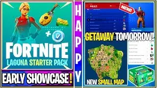 *NEW* Fortnite Update: New Custom Map, Getaway LTM Tomorrow, Free Stuff, & Starter Pack In-game!