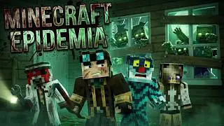 SIAMO BLOCCATI IN CASA DAGLI ZOMBIE MINECRAFT EPIDEMIA!