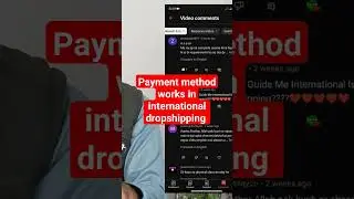 international Shopify dropshipping payment method 