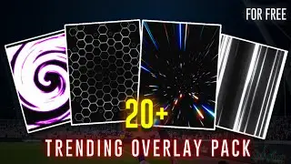 20+ Trending Overlays for video editors pack..free