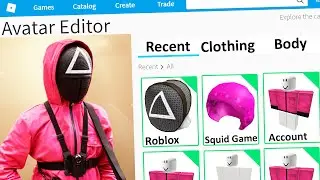 MAKING SQUID GAME GUARD a ROBLOX ACCOUNT (New Morph!)