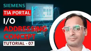 Siemens TIA Portal Training 7 - Input and Output Addressing in Siemens PLC | Tia Portal Tutorial