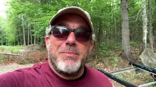 B-52 crash site outside Greenville Maine