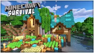 The Best Starter Farm House (1.16 Survival) Episode 4