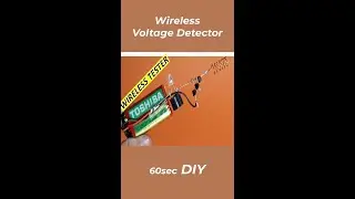 Wireless Voltage Detector DIY - 