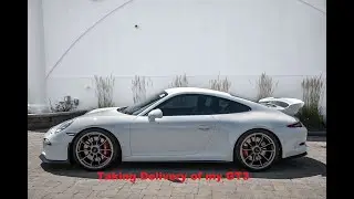 Porsche 911 GT3 991.1 Taking Delivery 991