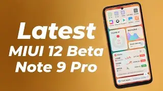 MIUI 12 Beta on Redmi Note 9 Pro Review | Download