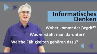 [LuL1] Computational Thinking 01 Introduction and Motivation