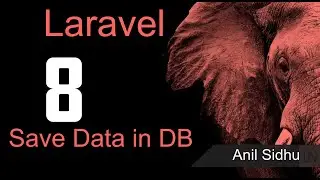 Laravel 8 tutorial - Save Data in Database