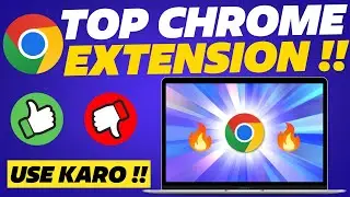 Best Chrome Extension - Top 5 Chrome Extension in 2023 | Awesome Chrome Extension | Use Now