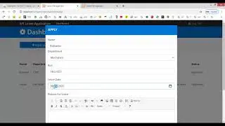 Leave Management System in PHP