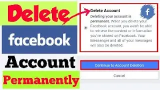 How to Delete Facebook Account Permanently 2020 Latest Update