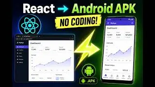 Convert React Web App to Android APK in 1 Click – No Coding Required