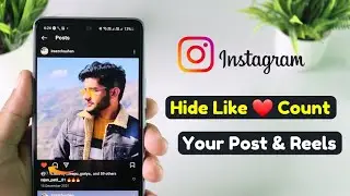 How to Hide Like On Instagram Posts | Hide Like Count On Instagram Post | Hide Like Count