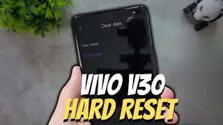 How to Hard reset Vivo V30 | Factory Reset