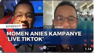 Anies Baswedan Kampanye 'Live Tiktok' Demi Gaet Suara Anak Muda