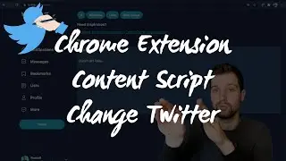 How to change a website with a Chrome Extension - Editing Twitter - Distraction Free Tweet-Mode