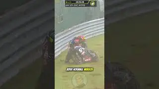 Aufgeben war für diesen Fahrer keine Option 🏍️