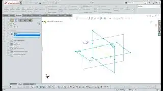 Solidworks -  make a plane at an angle from any two primary planes