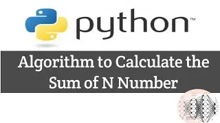 Python Algorithm to Calculate the addition of N number. |  #Python Algorithm #codingindia #coding