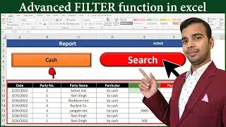Day Book Data Entry With Auto Search Box in Microsoft Excel Fully Automatically