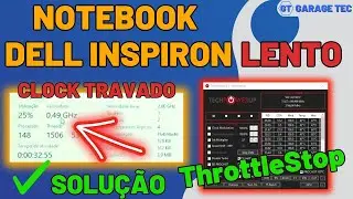 Como configurar a BIOS do Notebook DELL INSPIRON 5458 - CLOCK Processador travado ThrottleStop