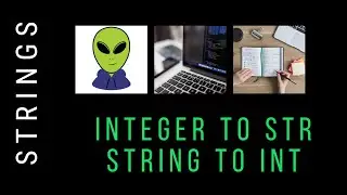 Convert Integer to String | String to Integer, Long Integer, Long Long Integer | Byte-Size Coding #3