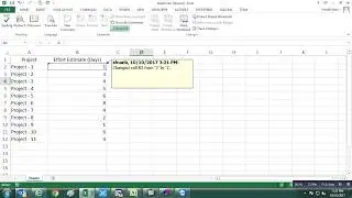 How to Enable and Use Track Changes in Excel