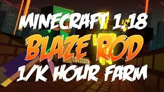 Build a Minecraft  1.18 Blaze Spawner/Grinder in 60 seconds!
