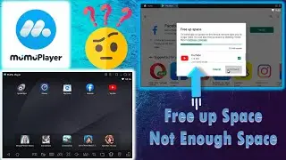 Fix Mumu player android emulator ◍ Not enough space ◍ need more space to install this app