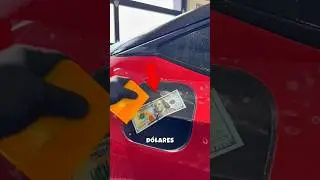 Por Que Ele Colou Uma Nota De 100 Dólares No Carro? 😱