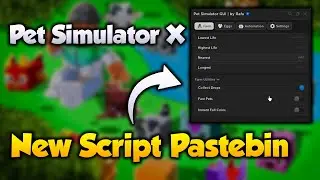 [❓LUCKY] PET SIMULATOR X Script Pastebin 2023 (NEW)
