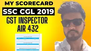 MY SCORECARD SSC CGL 2019