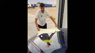 El auto brilló como espejo 🚗