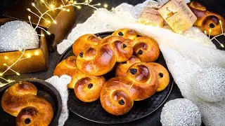 Christmas mood straight from Sweden - I bake lush Lussekatt Buns