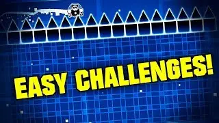 😱MUSIC SOUNDS CHALLENGE! (Episode #1) Easy Challenges || Geometry Dash 2.11