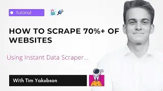 How to use Instant Data Scraper (TUTORIAL)