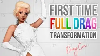 First Time In Full Drag Transformation