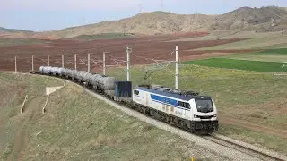 Körfez Ulaştırma Stadler Eurodual locomotives in Turkey - April 2023