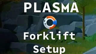 Plasma Game ForkLift Setup | How to make a forklift in Plasma Game.