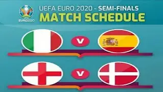 Euro Cup 2021 Semi Final : Full Match Schedule || Euro Cup 2021 || NIRMAL VLOG ||