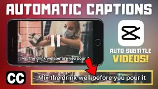 How to AUTOMATICALLY Add Captions/Subtitles to ANY Video! (Easy Tutorial)