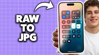 How To Convert Raw Photo To Jpeg On iPhone 2026 (Step-By-Step Tutorial)