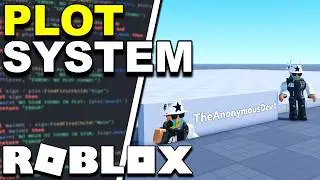 How To Make A PLOT SYSTEM - Roblox Studio