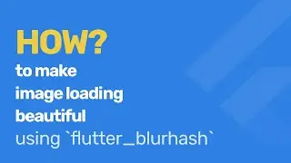 How to make image loading beautiful in #flutter?