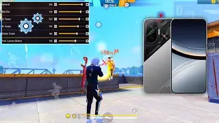 Poco F7 free fire sensitivity 2026 ⚙️ | Poco F7 free fire headshot setting ⚙️