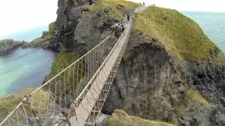 Carrick-a-Rede Rope Bridge - walk across
