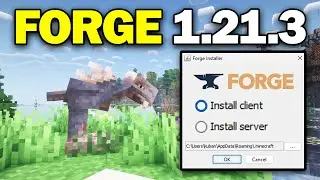 How To Download & Install Forge 1.21.3 and Mods for Minecraft 1.21.3