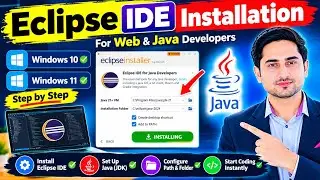 How to Install Eclipse on Windows 10 & 11 (Step by Step) 2025 | Eclipse IDE for Java Developers